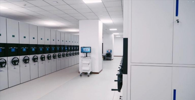 烟台市公共就业和人才服务中心智能麋集架库房